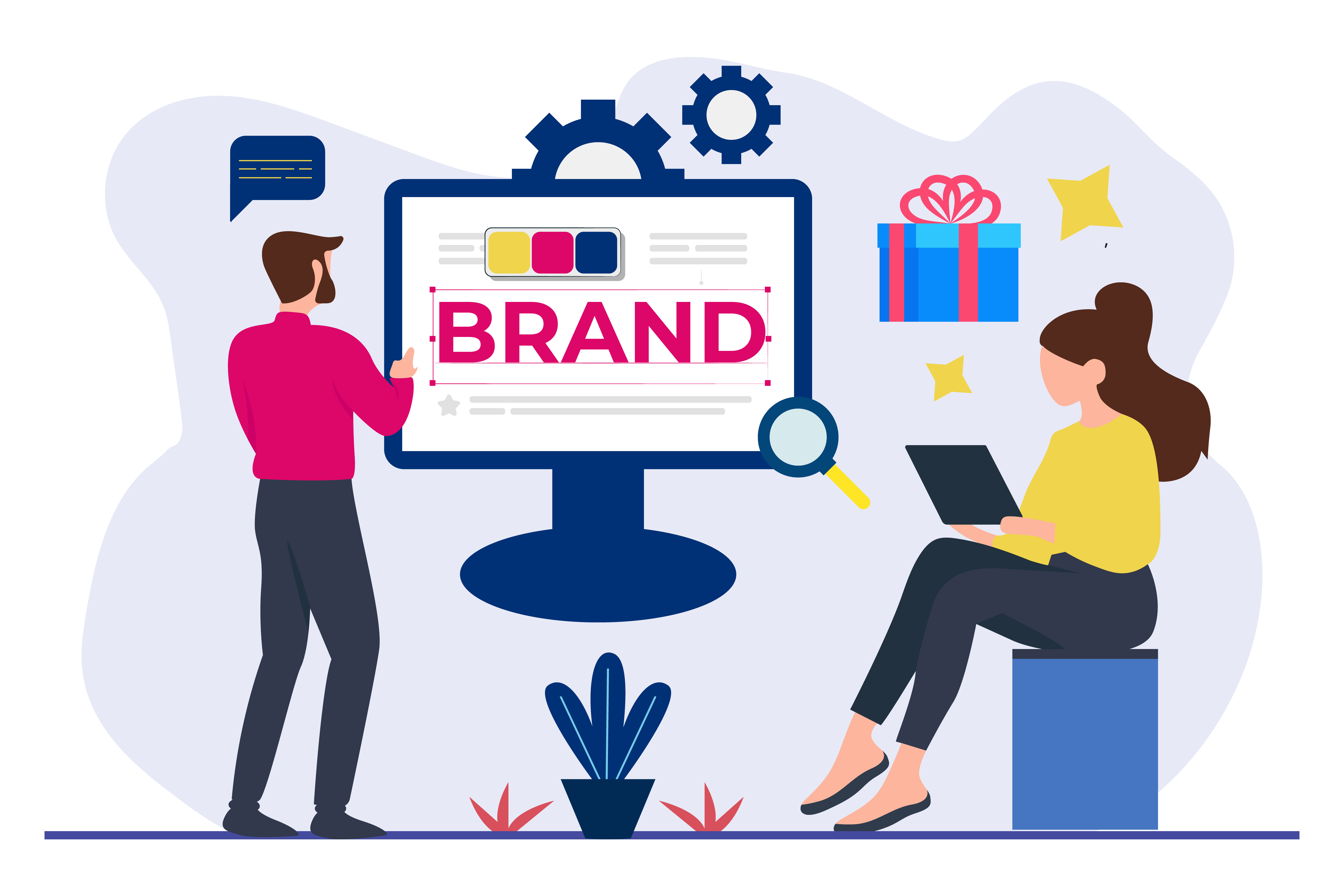 dv media labs Brand Guidelines and logo services in mumbai 